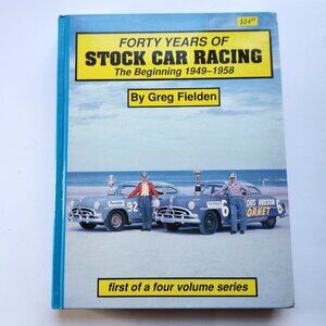 Forty Years Of Stock Car Racing The Beginning 1959-1964 Hardcover Book, Volume 1